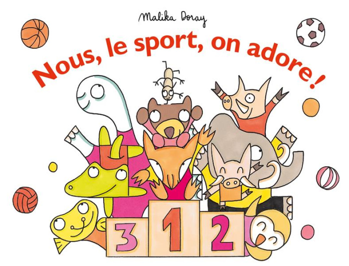 Emprunter Nous, le sport, on adore ! livre