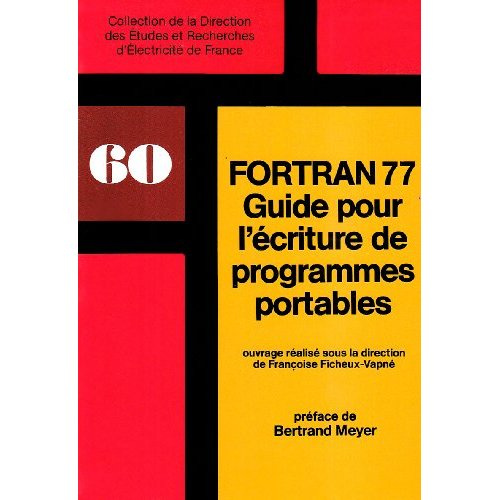 Emprunter Fortran 77. Guide pour l'écriture de programmes portables livre