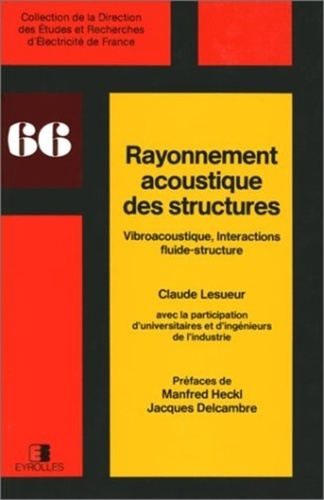 Emprunter RAYONNEMENT ACOUSTIQUE DES STRUCTURES livre