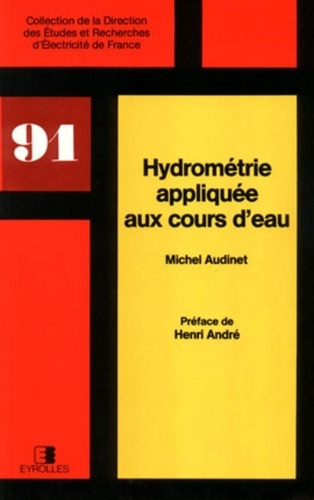 Emprunter HYDROMETRIE APPLIQUEE AUX COURS D EAU livre
