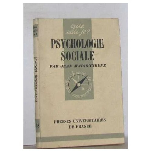 Emprunter PSYCHOLOGIE SOCIALE livre