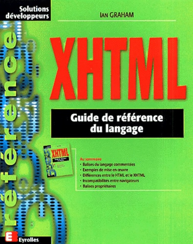 Emprunter XHTML. Guide de référence du langage livre