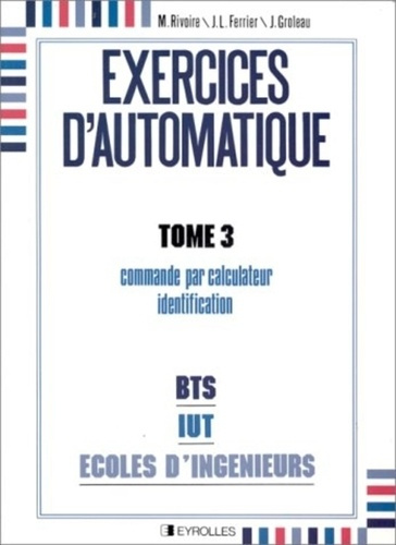 Emprunter EXERCICES D'AUTOMATIQUE. Tome 3 livre