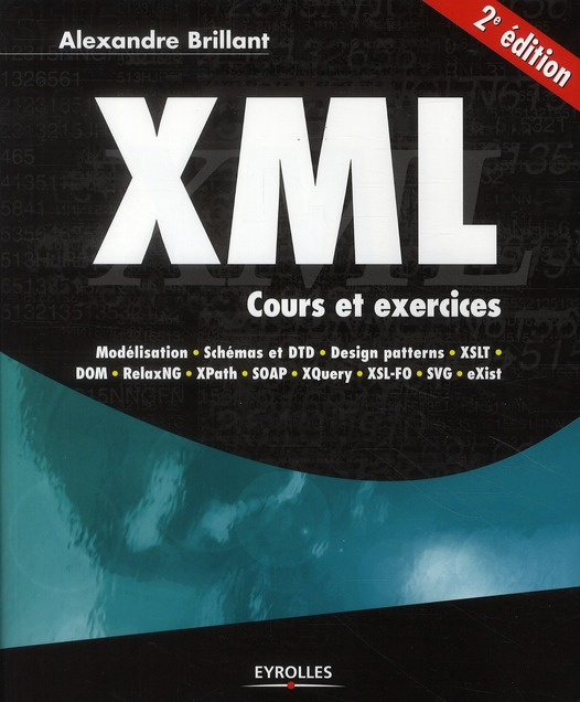 Emprunter XML. Cours et exercices, 2e édition livre