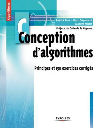 Emprunter Conception d'algorithmes. Principes et 150 exercices corrigés livre