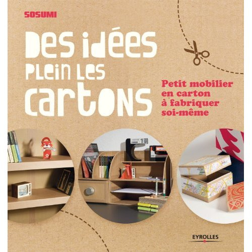 Emprunter Des idées plein les cartons. Petit mobilier en carton à fabriquer soi-même livre