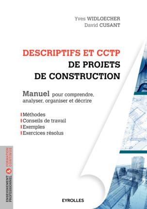 Emprunter Descriptifs et CCTP de projets de construction. Manuel de formation initiale et continue livre