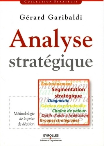 Emprunter Analyse stratégique. Edition 2008 livre