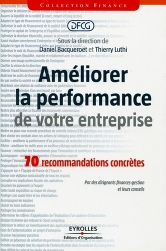 Emprunter Améliorer la performance de votre entreprise. 70 recommandations concrètes livre
