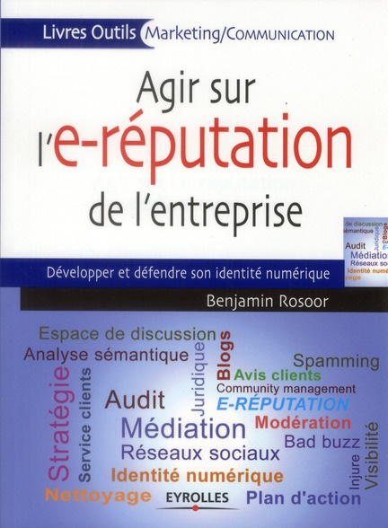 Emprunter Agir sur l'e-réputation de l'entreprise. Développer et défendre son identité numérique livre