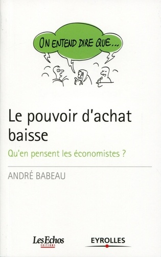 Emprunter Le pouvoir d'achat baisse livre