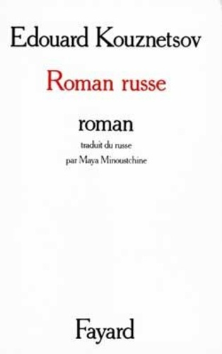 Emprunter Roman russe livre