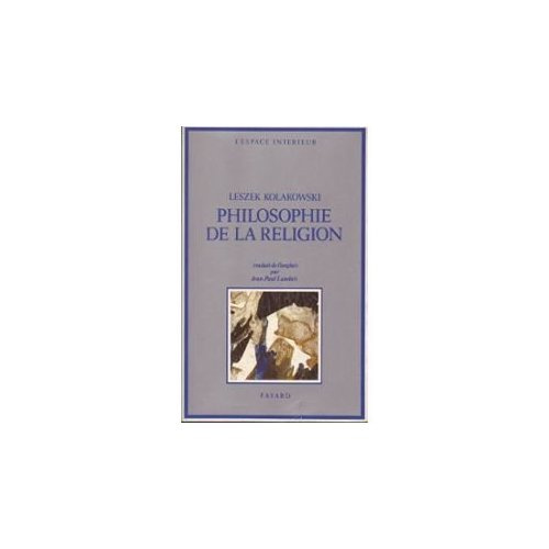 Emprunter Philosophie de la religion livre