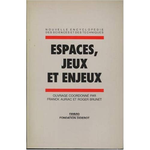 Emprunter ESPACES JEUX ET ENJEUX- ENCY. SC. TECHN. T04 livre
