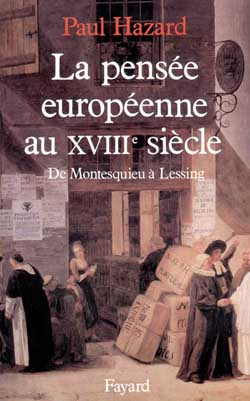 Emprunter La pensée européenne au XVIIIe siècle livre
