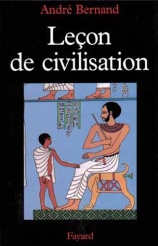 Emprunter Leçon de civilisation livre