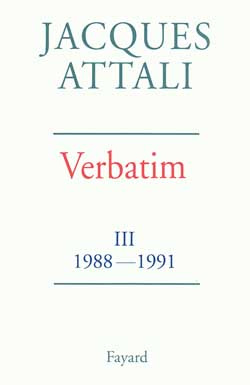 Emprunter Verbatim. Tome 3, Chronique des années 1988-1991 livre