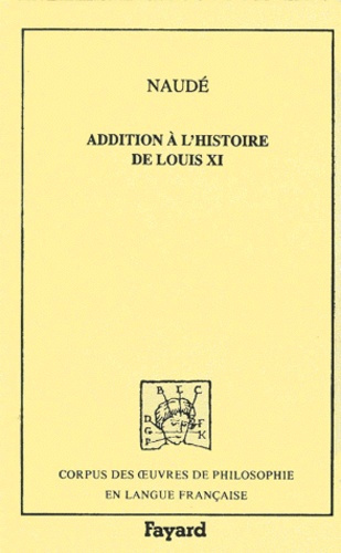 Emprunter Addition à l'histoire de Louis XI livre