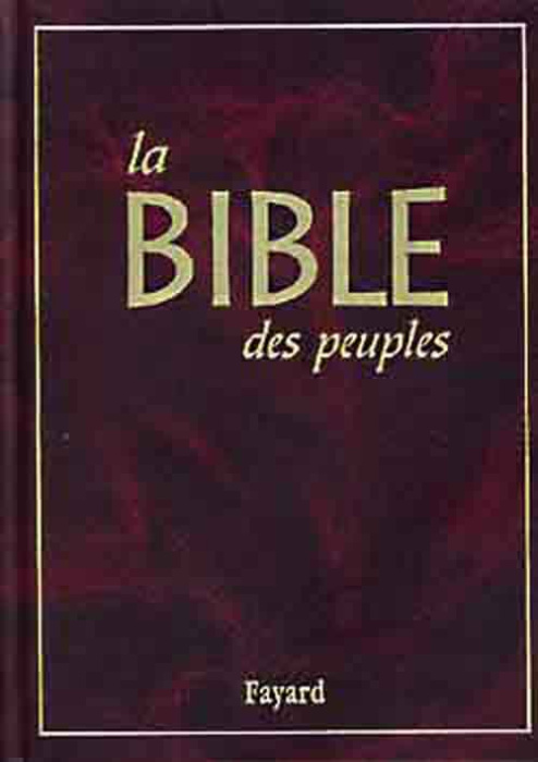 Emprunter LA BIBLE DES PEUPLES livre