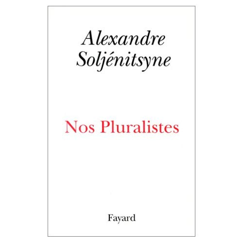 Emprunter Nos pluralistes livre