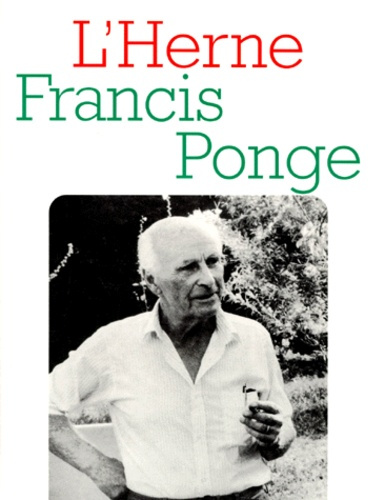 Emprunter Francis Ponge livre
