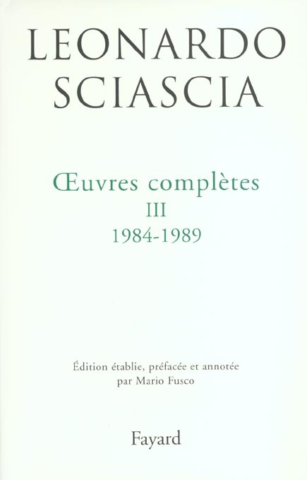Emprunter Oeuvres complètes. Tome 3, 1983-1989 livre
