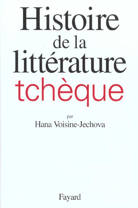 Emprunter Histoire de la littérature tchèque livre