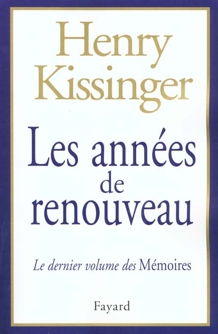 Emprunter Mémoires. Tome 3, Les années de renouveau livre