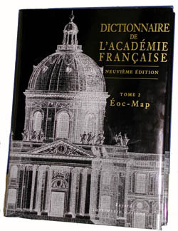 Emprunter Dictionnaire de L'Academie Française. Tome 1, A-Enzyme livre