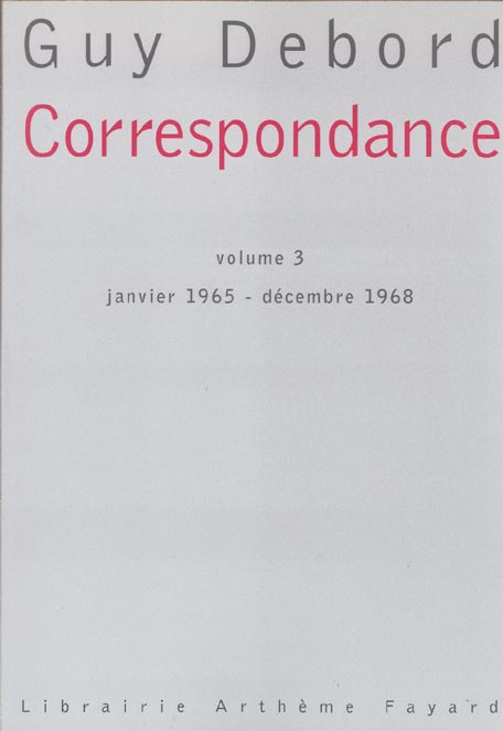 Emprunter Correspondance. Volume 3, janvier 1965 - décembre 1968 livre