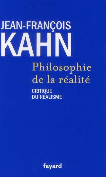 Emprunter Philosophie de la réalité livre