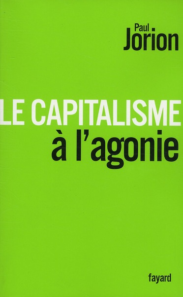 Emprunter Le capitalisme à l'agonie livre
