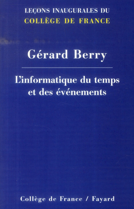 Emprunter L'informatique du temps et des événements livre