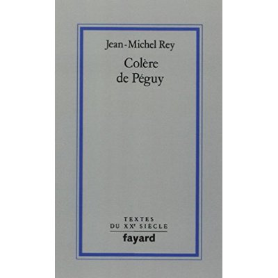 Emprunter Colère de Péguy livre