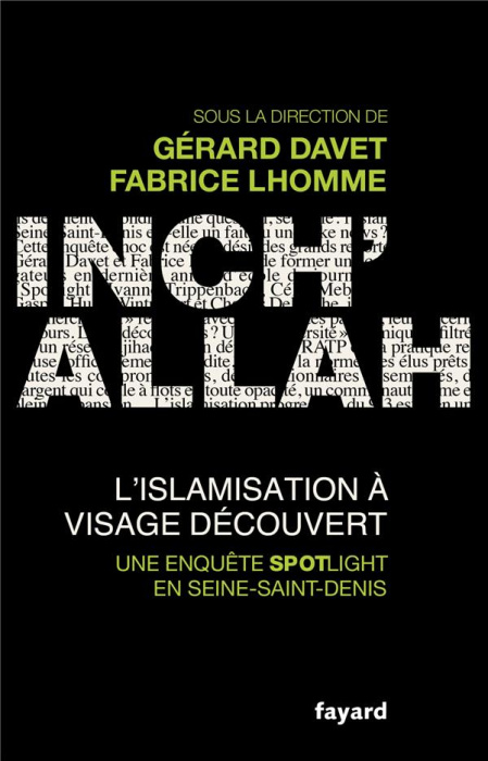 Emprunter Inch'Allah. L'islamisation à visage découvert livre