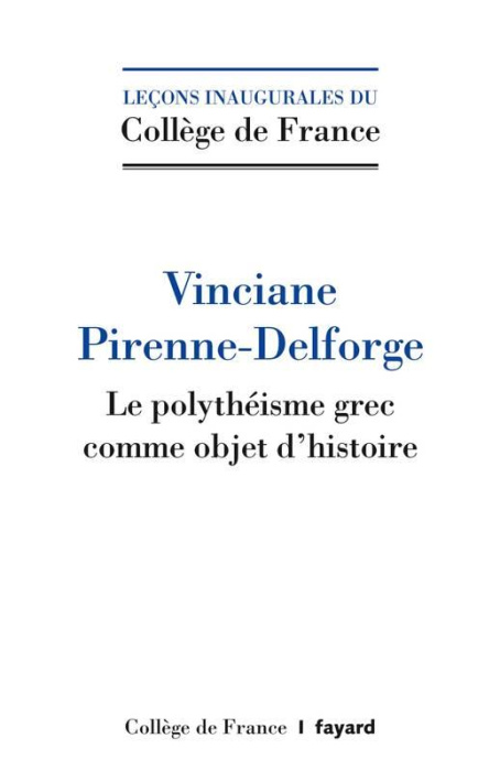Emprunter Le polythéisme grec comme objet d'histoire livre