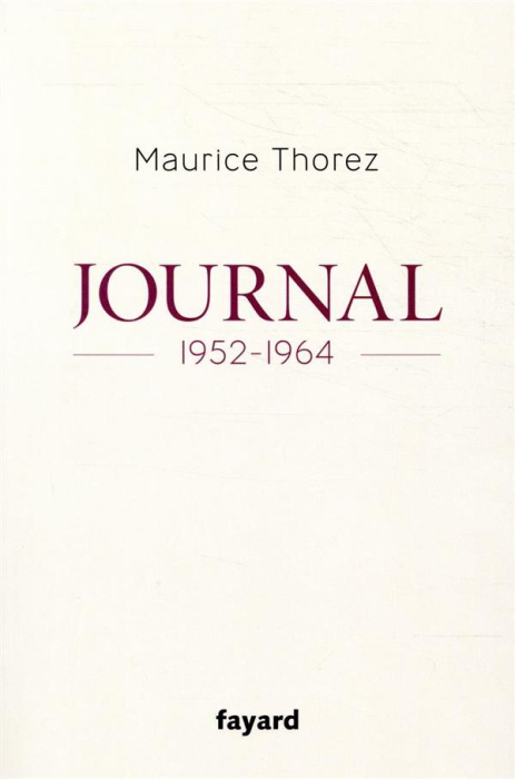 Emprunter Journal. 1952-1964 livre