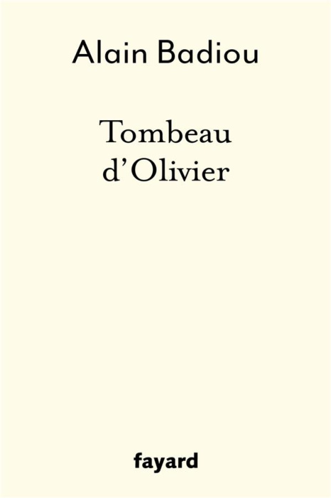 Emprunter Tombeau d'Olivier livre