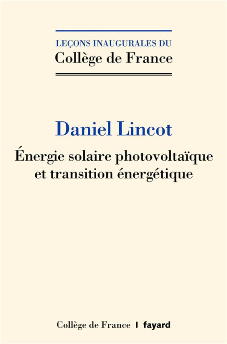 Emprunter Energie solaire photovoltaïque et transition énergétique livre
