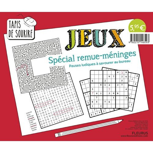 Emprunter Jeux spécial remue-méninges. Pauses ludiques à savourer au bureau livre