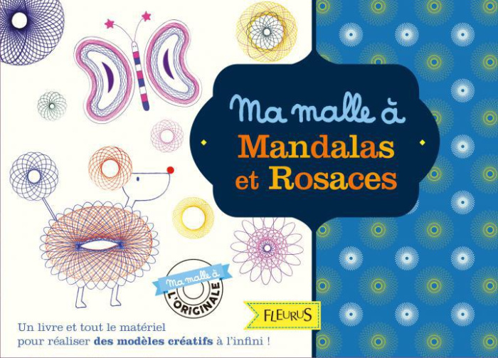 Emprunter Ma malle à mandalas et rosaces. Avec 1 bloc de 48 pages, 3 cadres à rosaces et pochoirs, 1 cadre à p livre