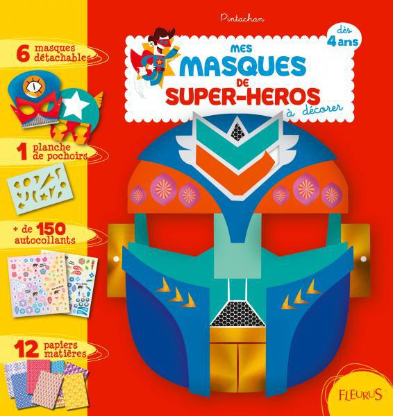 Emprunter Mes masques de super-héros à décorer livre