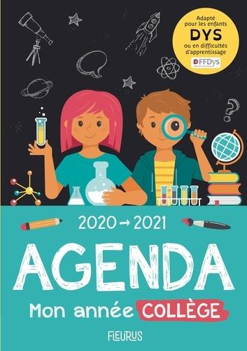 Emprunter Agenda Mon année collège. Edition 2020-2021 [ADAPTE AUX DYS livre