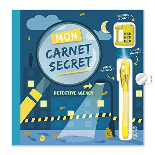 Emprunter Mon carnet secret Top secret. Avec un stylo à encre invisible et un cadenas à code chiffré ! livre