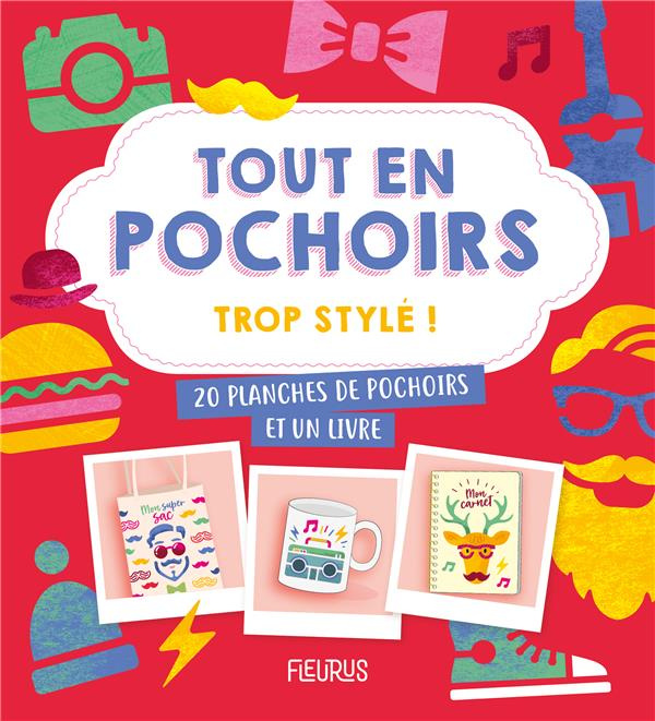 Emprunter Trop style ! 20 planches de pochoirs et un livre livre