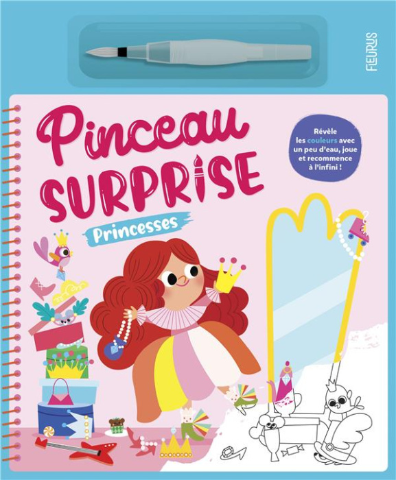 Emprunter Princesses. Avec 1 pinceau à réservoir livre