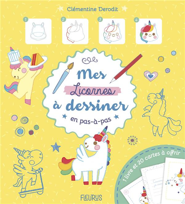 Emprunter Mes licornes à dessiner en pas à pas livre
