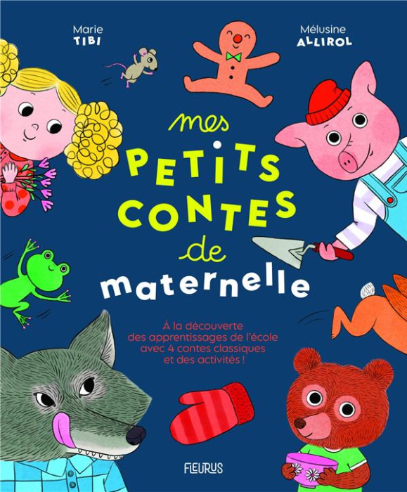 Emprunter Mes petits contes de maternelle. A la découverte des apprentissages de l'école avec quatre contes cl livre