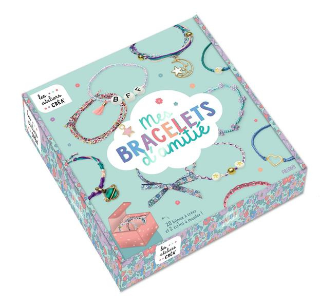 Emprunter Mes bracelets d'amitié. Avec 24 mètres de fil de coton, 2 mètres de fil argenté, 2 liens de coton au livre