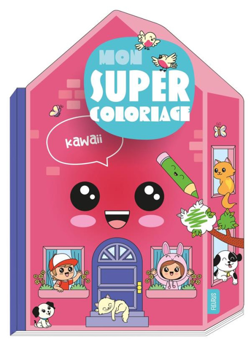 Emprunter Mon super-coloriage kawaii livre